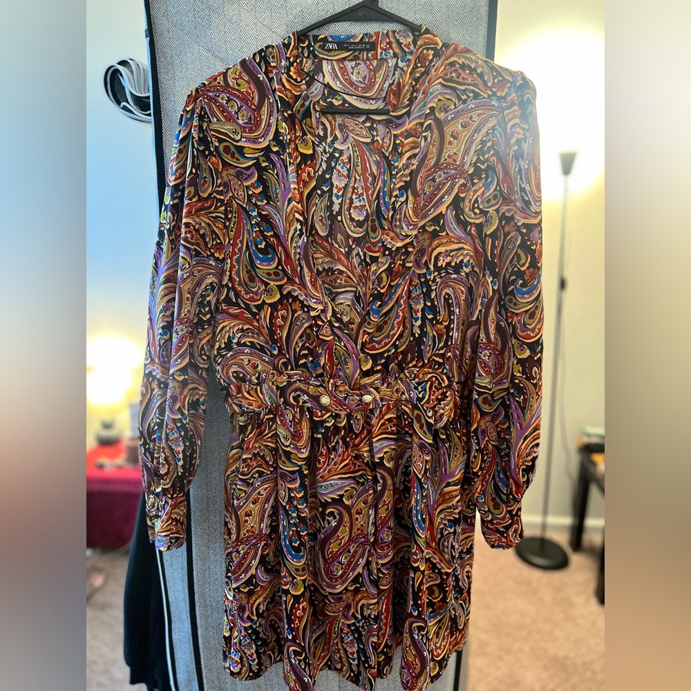 Zara colorful dress - Picture 1 of 4